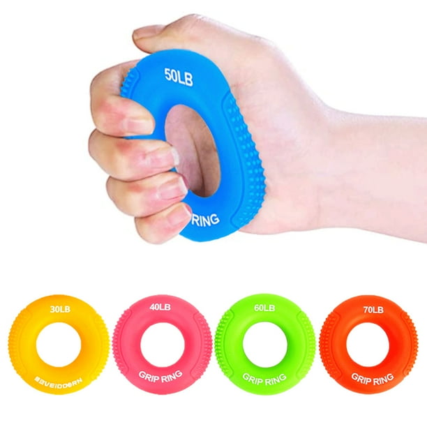60lb Power Exerciser Wrist Muscle Ring Hand Grip Finger Strength Training 60lb Power Exerciser Wrist Muscle Ring Hand Grip Finger Strength Training